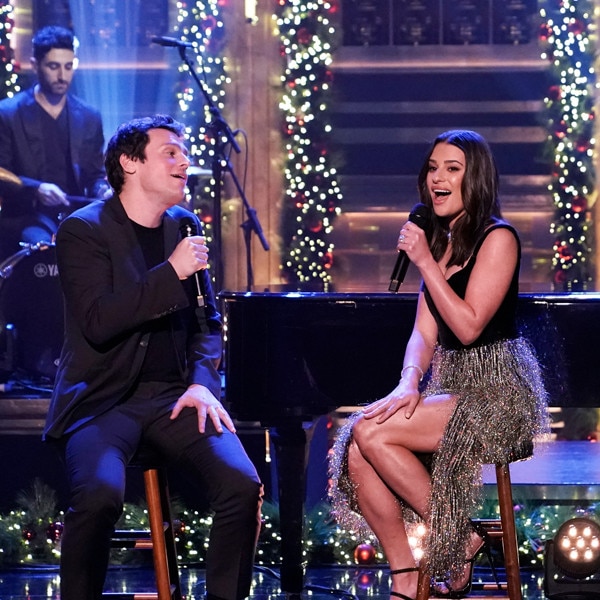 Lea Michele Jonathan Groff Turn Their Embarrassing Moments Into Song