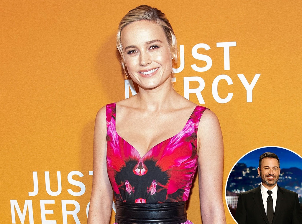 See Brie Larson Nail The Ultimate Jimmy Kimmel Impression