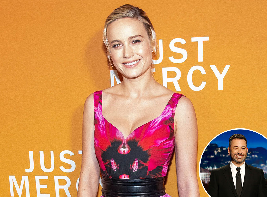 See Brie Larson Nail The Ultimate Jimmy Kimmel Impression E Online