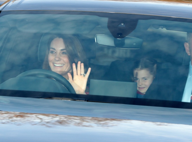 Kate Middleton, Princess Charlotte, Royal Family Christmas Lunch