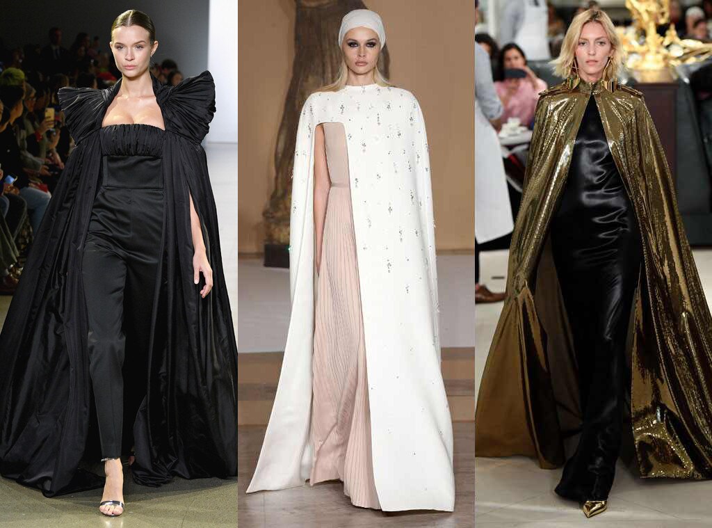 Fashion Week 2019, Trends, Capes