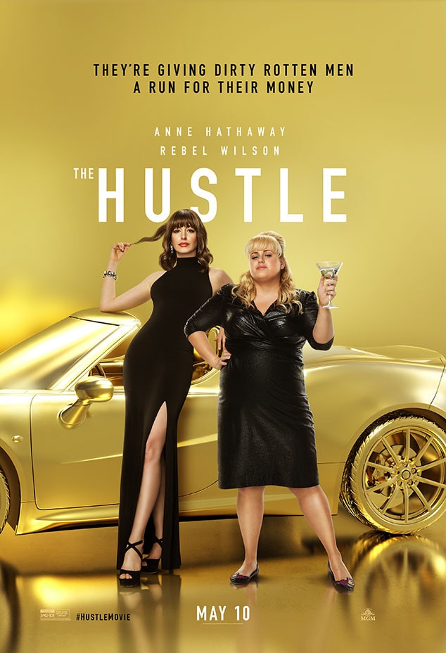 Rebel Wilson, Anne Hathaway, The Hustle, Movie Poster