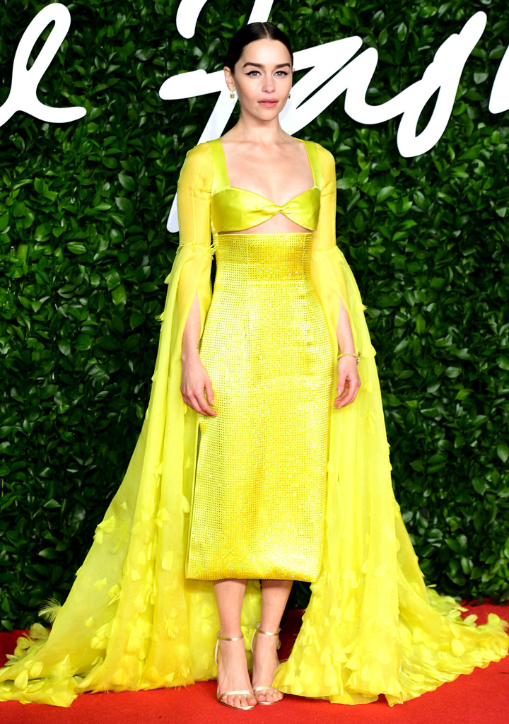 Emilia Clarke, The Fashion Awards 2019