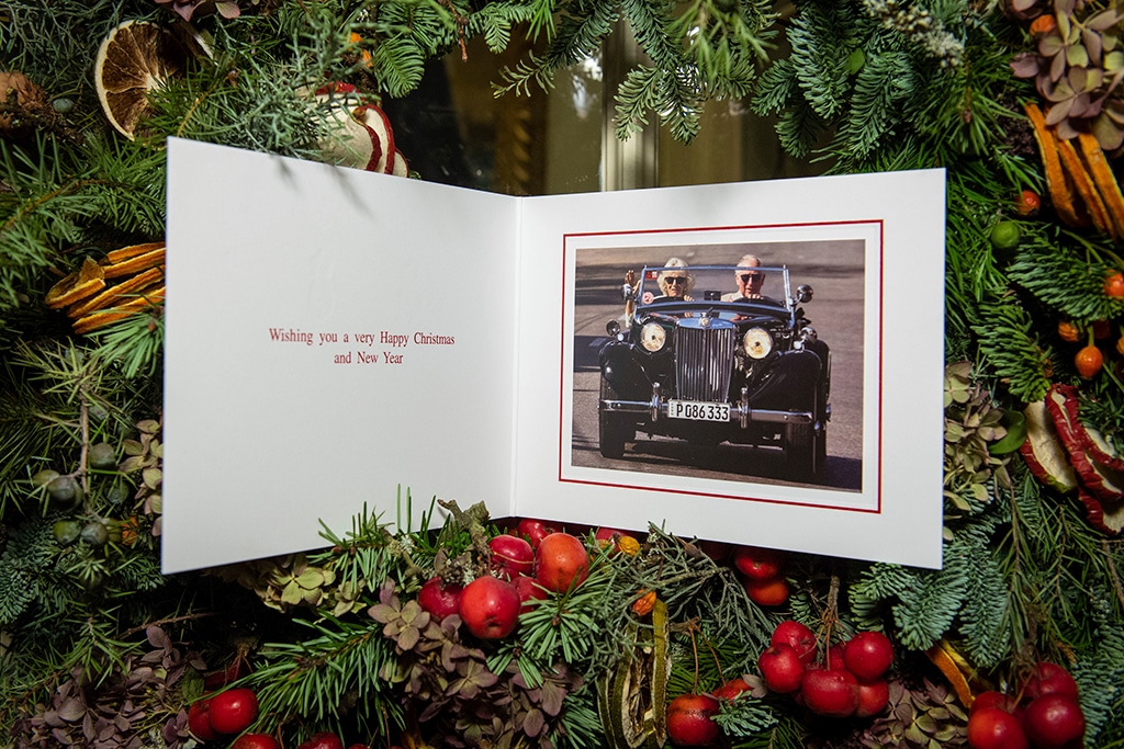 Prince Charles, Camila, Christmas Card