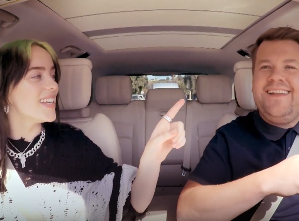 Billie Eilish, James Corden, Carpool Karaoke