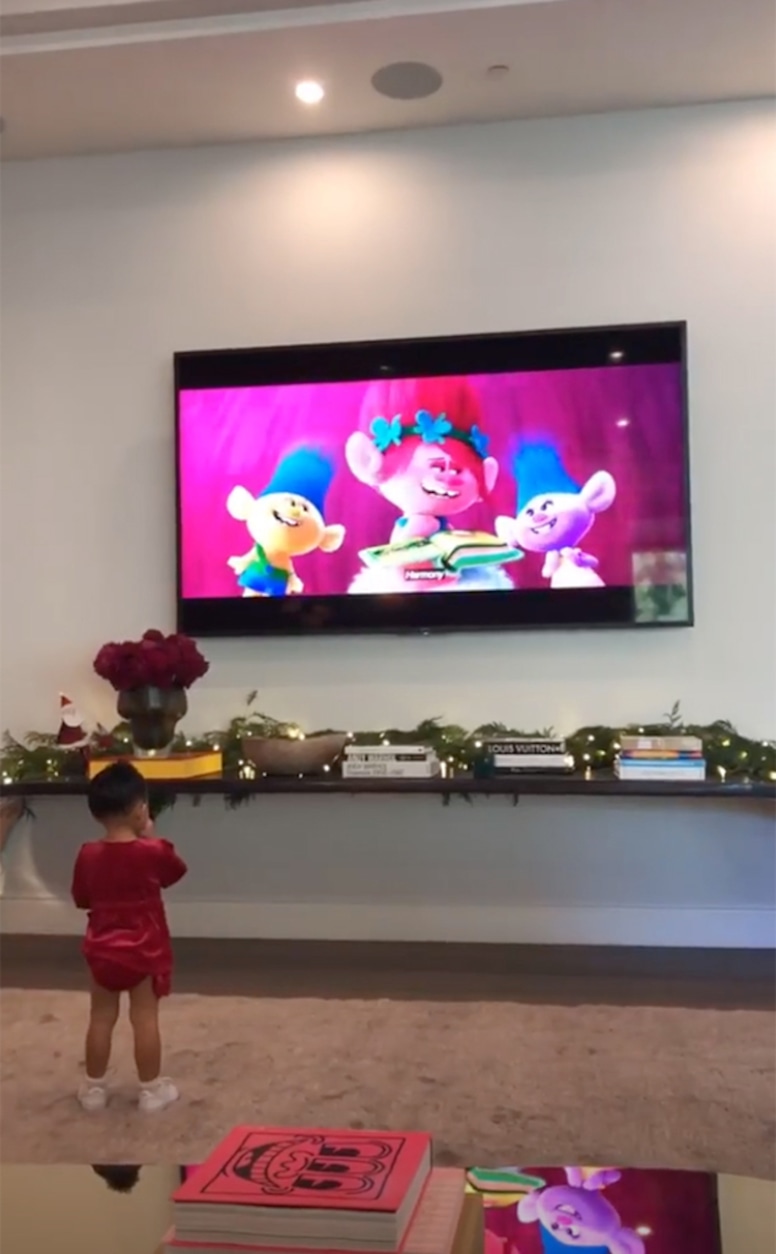 Stormi Webster, Kylie Jenner, Poppy Troll, Trolls, Christmas Eve 2019