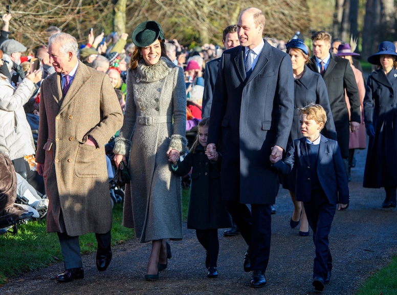 Prince Charles, Princess Charlotte, Kate Middleton, Prince William, Prince George, Christmas 2019