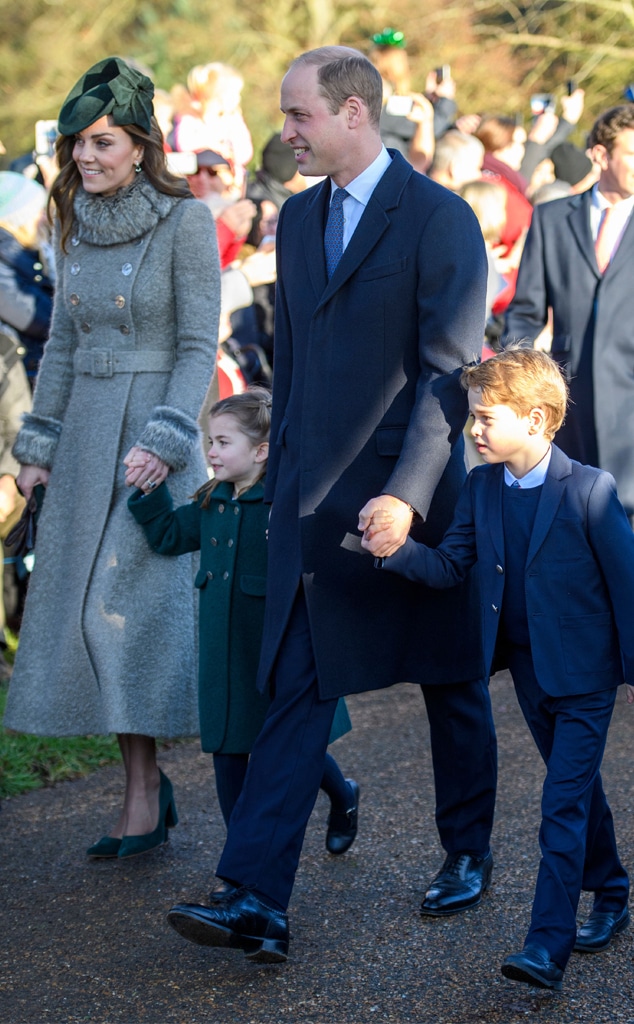 Princess Charlotte, Kate Middleton, Prince William, Prince George, Christmas 2019