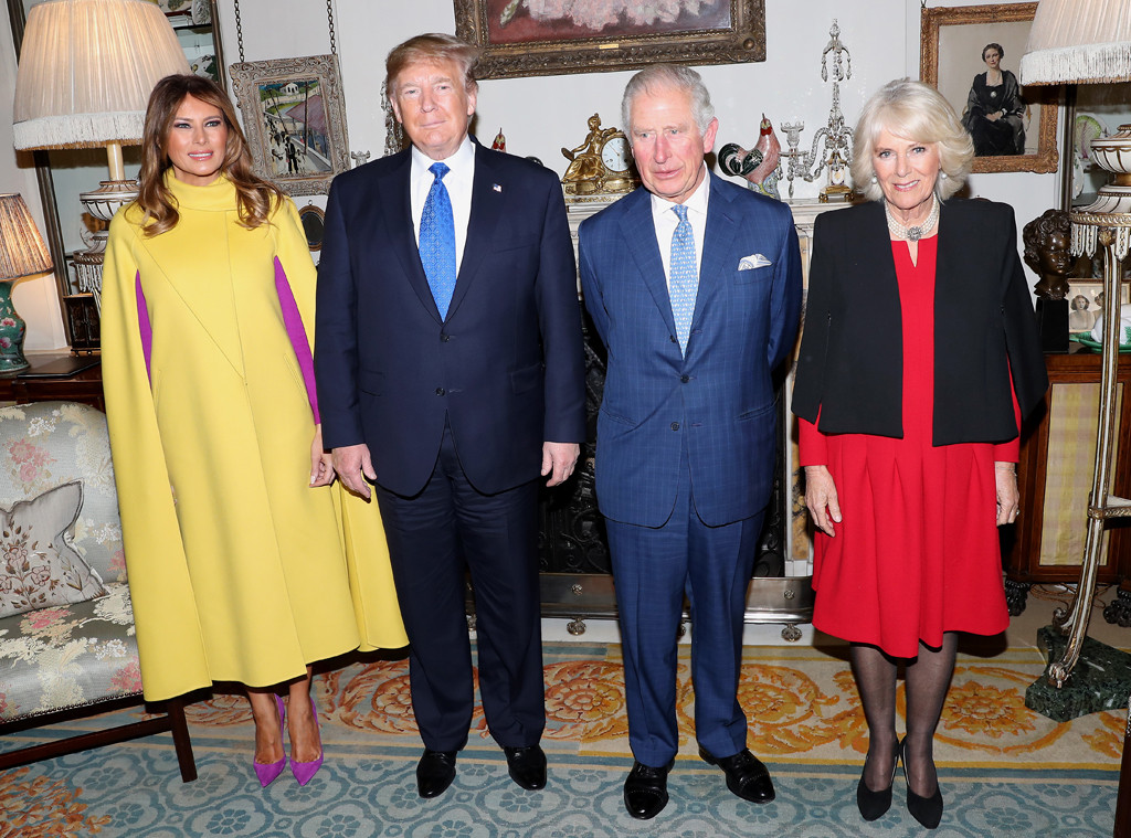Melania Trump, Donald Trump, Prince Charles, Camilla Duchess of Cornwall