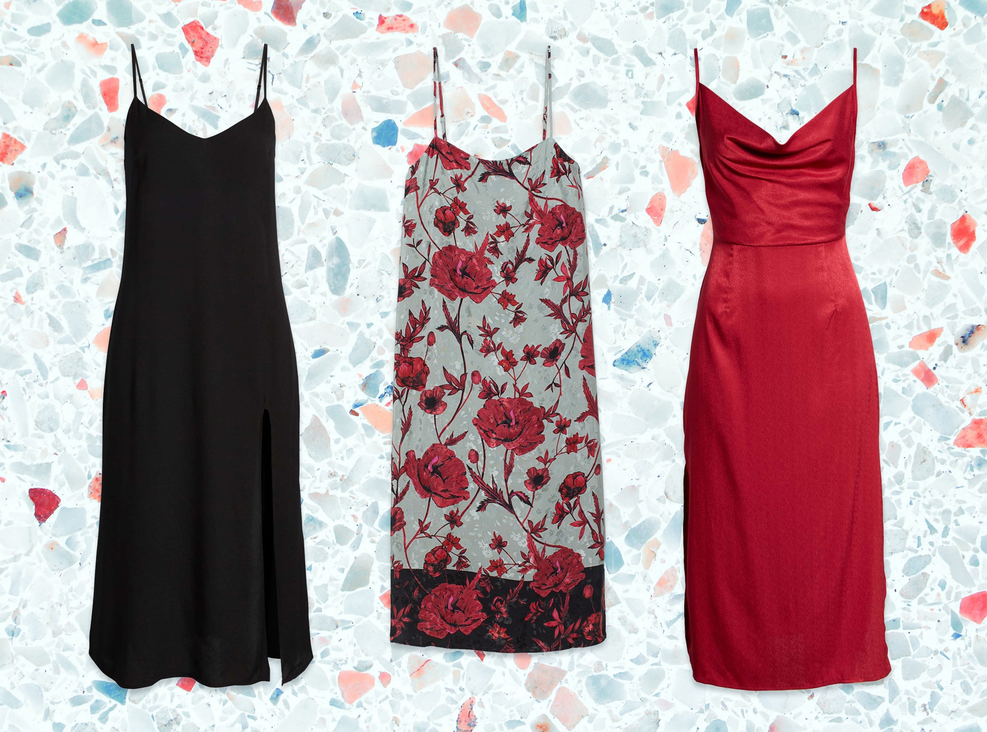 E-Comm: Shop the Winter Slip Dress Trend
