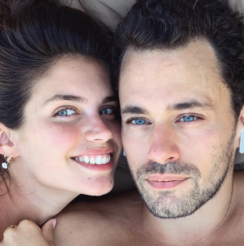 Sara Sampaio & Oliver Ripley from Stars Celebrate Valentine's Day 2019