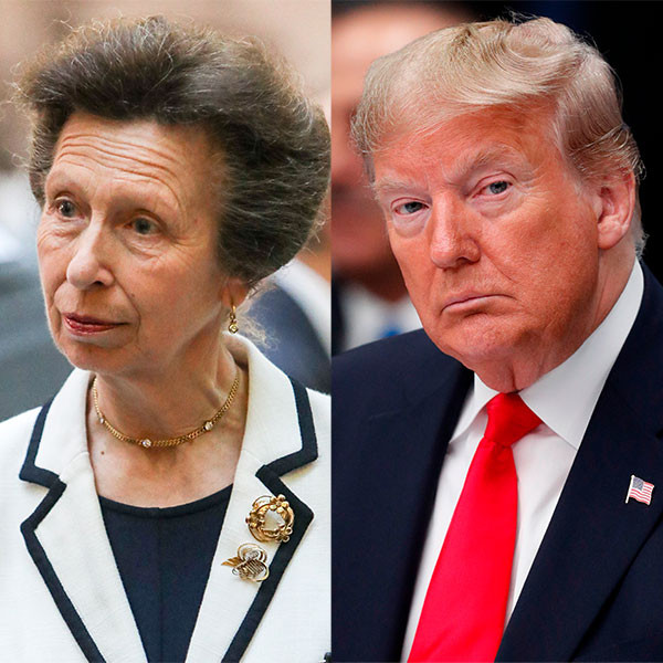 Princess Anne, Donald Trump