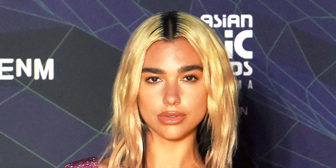 Dua Lipa Is a Barbie Doll Come to Life In Sparkly Pink Mini Dress Dua Lipa Is a Barbie Doll Come to Life In Sparkly Pink Mini Dress