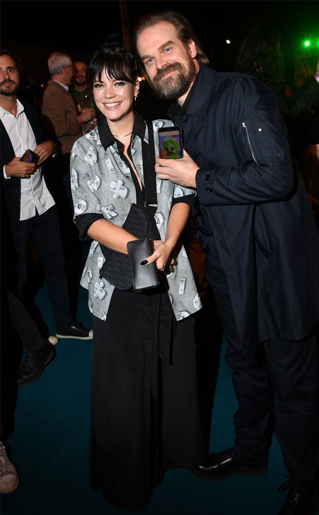 Lily Allen, David Harbour, Dior Men's Show, Pre-Fall 2020