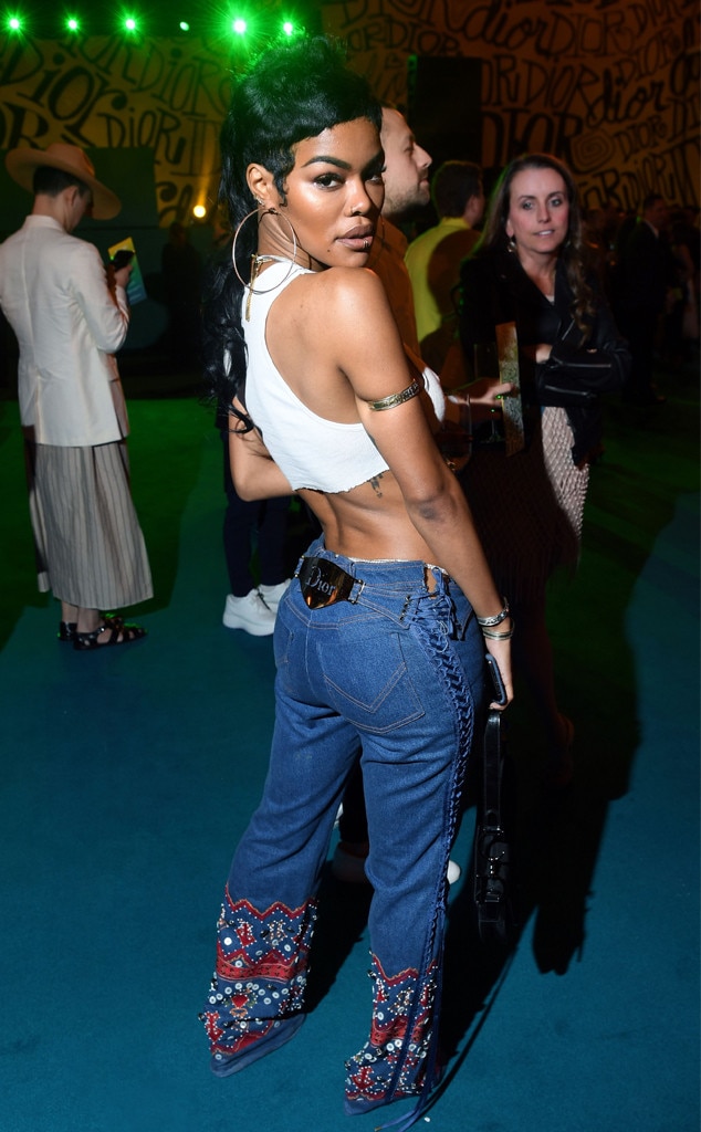 Teyana Taylor from All the Stars at Dior Men's Pre-Fall ...