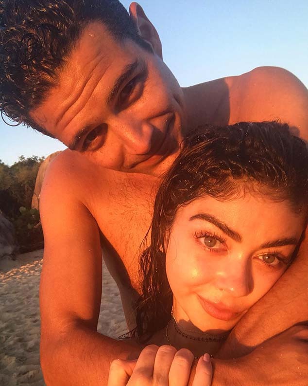 Sarah Hyland, Wells Adams, Instagram