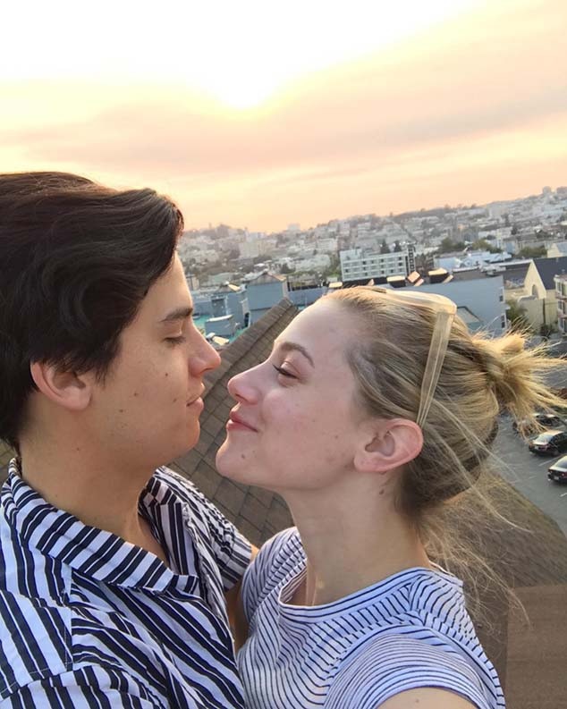 Declaring Their Love From Cole Sprouse And Lili Reinhart Romance Rewind E News 