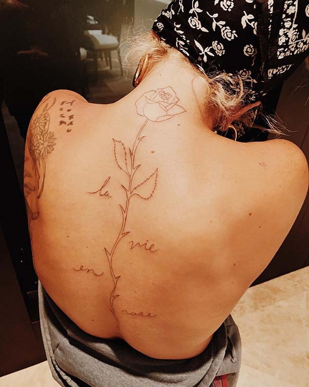 20 Sheets Black Mandala Temporary Tattoo, Rose Henna Flower Design Petal  Leaf Sketch Words Fake Tattoo