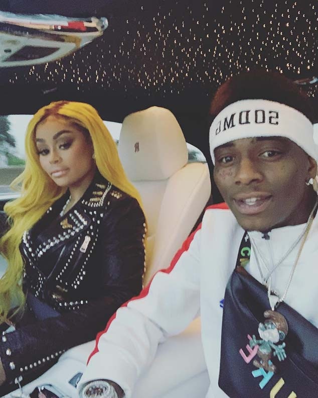 Blac Chyna, Soulja Boy, Instagram