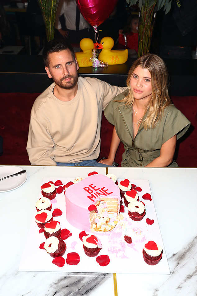 Sofia Richie With Scott Disick in Agora Hills January 22, 2018