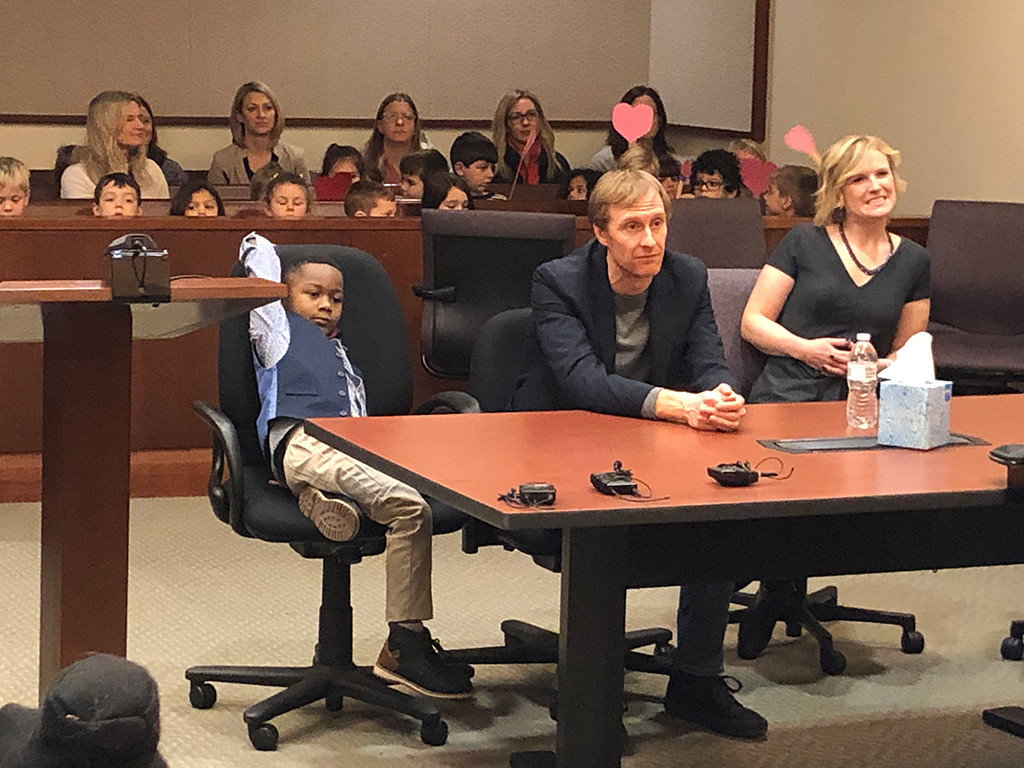 Michael J. Clark, Adoption, Viral Michael J. Clark, Adoption, Viral