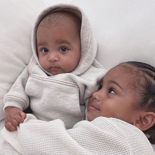 Psalm West’s Latest Pics With Brother Saint Might Be His Cutest - E! Online