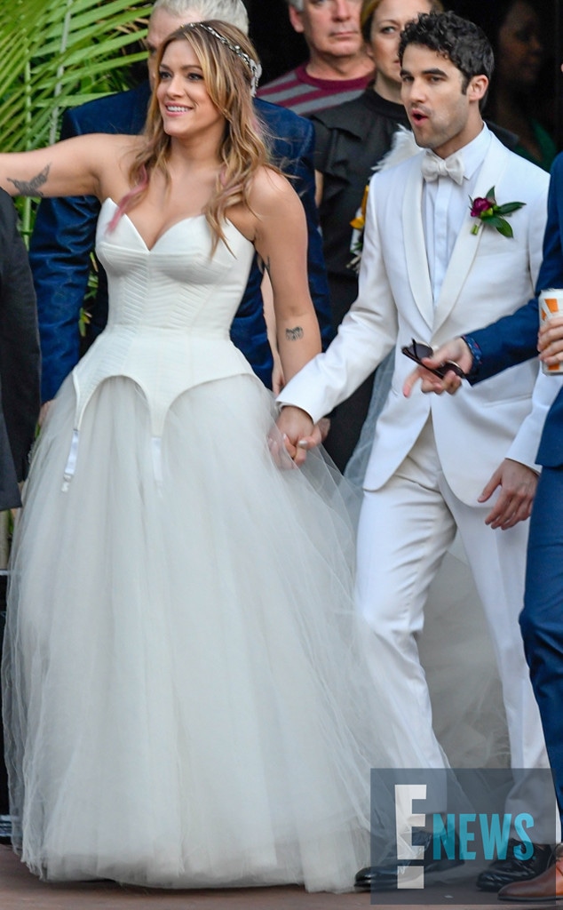 Darren Criss, Mia Swier, Wedding Exclusive
