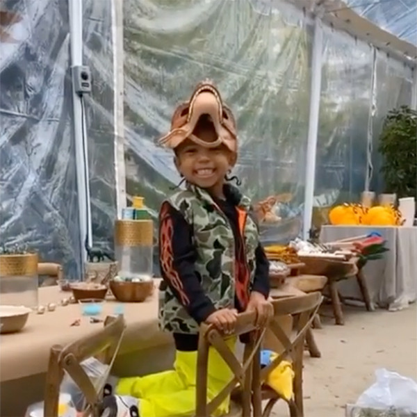 Inside Saint West's Dinosaur-Themed 4th Birthday Party