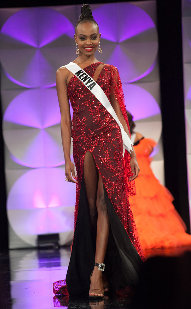 Miss Universe 2019, Prelims, Evening Gown, Miss Kenya