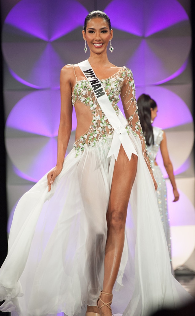 Miss Universe 2019 Preliminary Evening Gown Competition hosted at the Tyler  Perry Studios in Atlanta, Georgia… | Miss universe gowns, Pageant fashion,  Pageant gowns