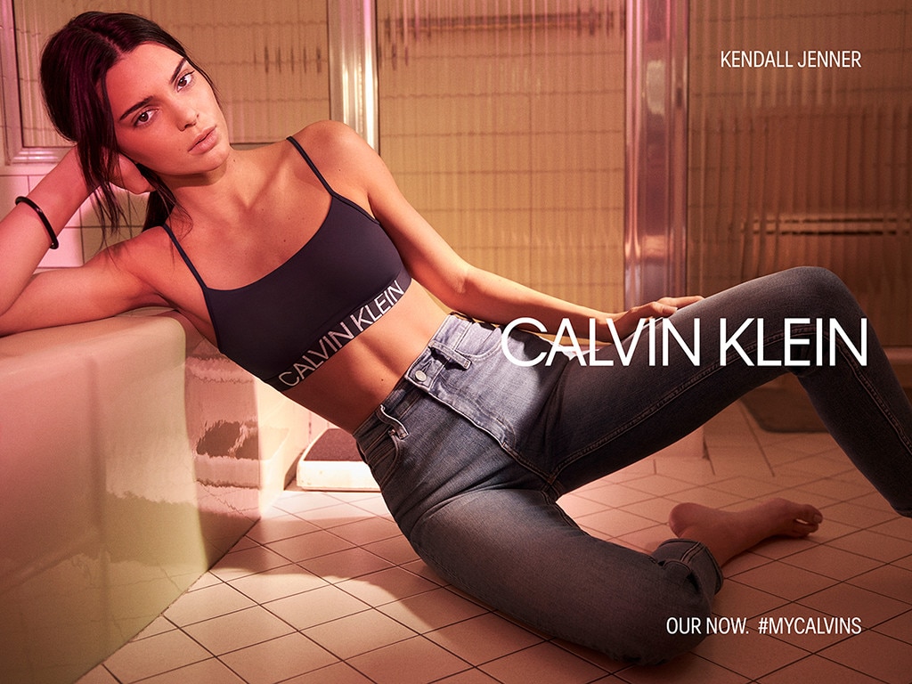 Kendall Jenner From Celeb Underwear Ads E News 