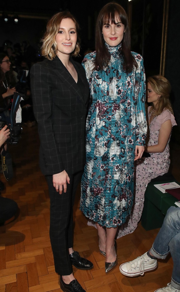 Michelle Dockery & Laura Carmichael from See Every Celebrity at Fashion ...