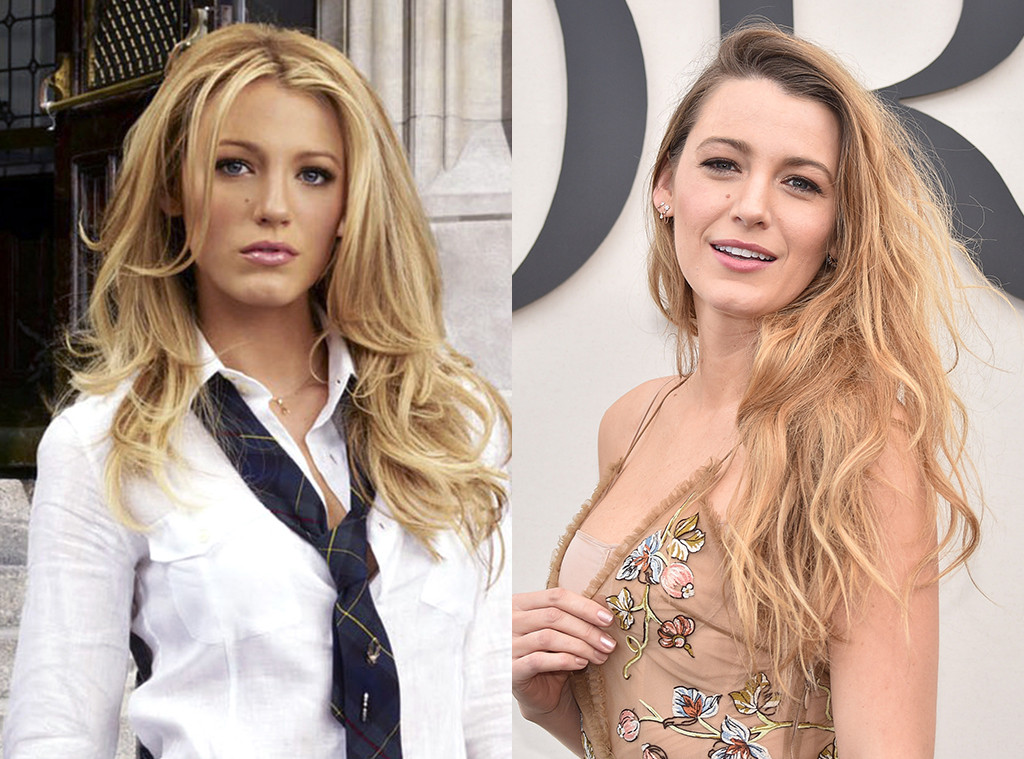 Blake Lively, Gossip Girl, Then and Now