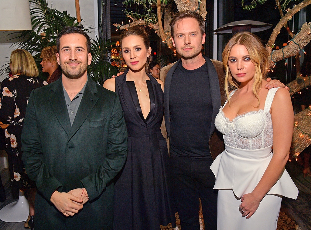 Troian Bellisario, Patrick J. Adams and Ashley Benson from Pre-Oscars