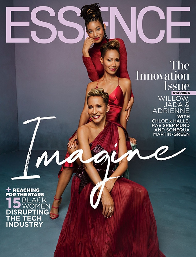 Jada Pinkett Smith, Willow Smith, Adrienne Banfield-Norris