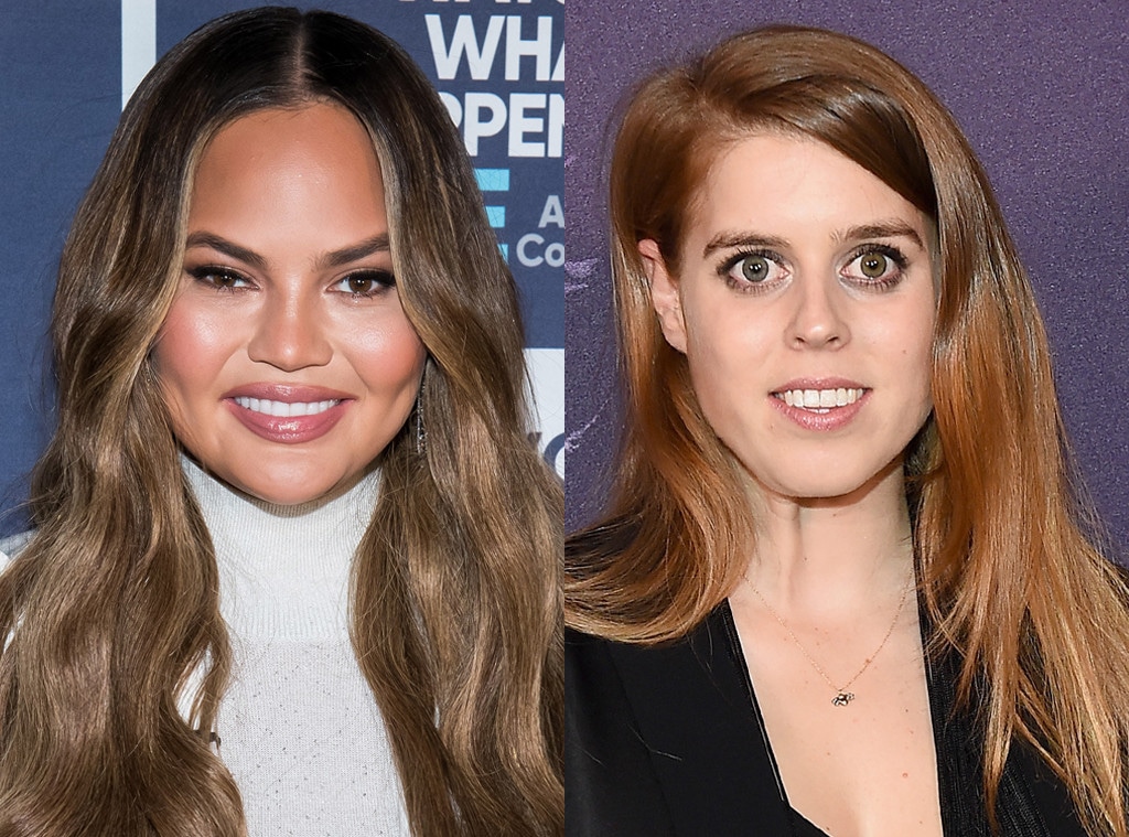 Chrissy Teigen, Princess Beatrice of York 