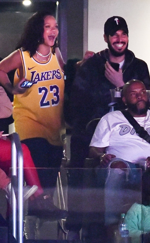 Rihanna Has Basketball on the Brain During Rare Public Date Night