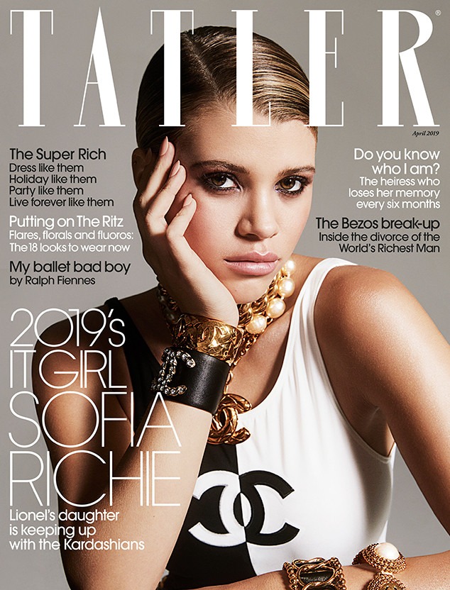 Sofia Richie, Tatler, April 2019