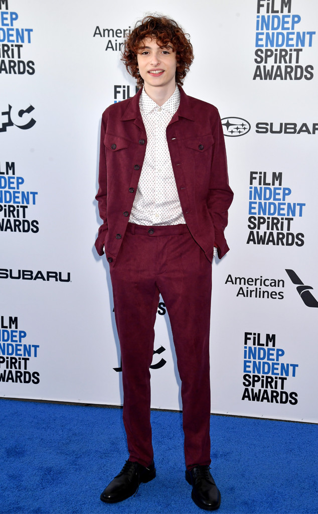 Finn Wolfhard from Film Independent Spirit Awards 2019: Red Carpet ...