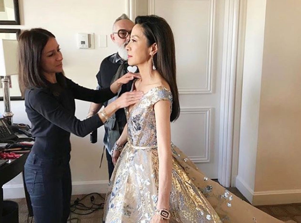 Michelle Yeoh from Oscars 2019: Instagrams & Twitpics | E ...