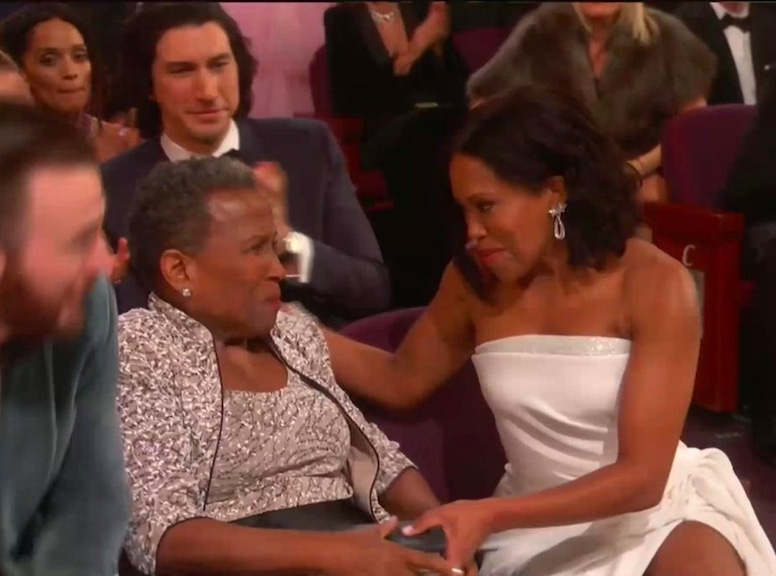 Regina King, Celebs and Moms, 2019 Oscars