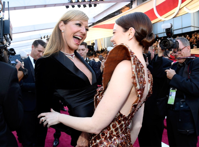 Allison Janney, Emma Stone, 2019 Oscars, 2019 Academy Awards, Candids