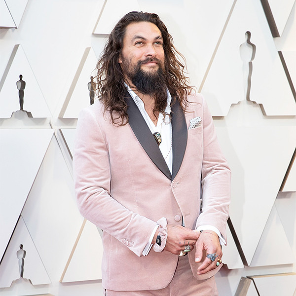 Jason Momoa, Fendi Scrunchi, 2019 Oscars
