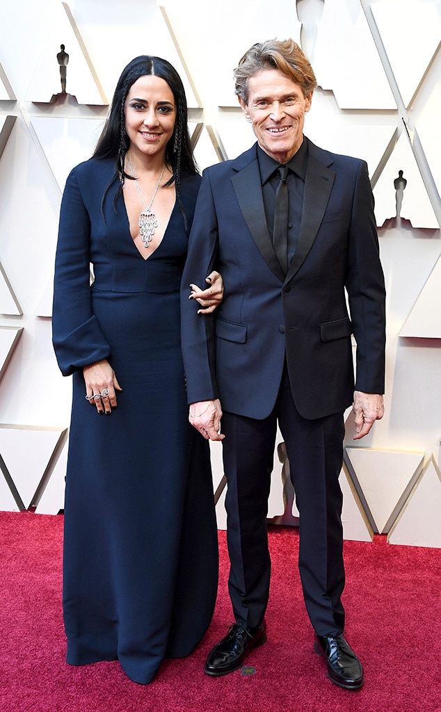 Willem Dafoe & Giada Colagrande from Las Parejas en la Alfombra Roja de