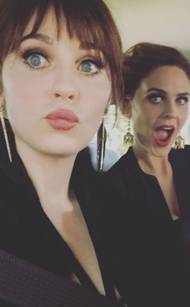 Zooey Deschanel from Oscars 2019: Instagrams & Twitpics | E! News