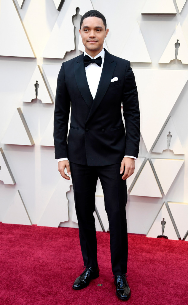 Trevor Noah from 2019 Oscars Red Carpet Fashion | E! News