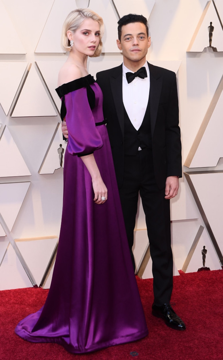 Lucy Boynton, Rami Malek, Couples, 2019 Oscars, 2019 Academy Awards