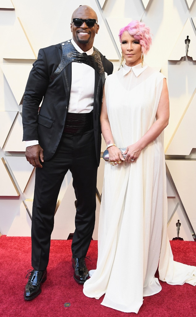 Terry Crews & Rebecca King-Crews From 2019 Oscars: Red Carpet Couples ...