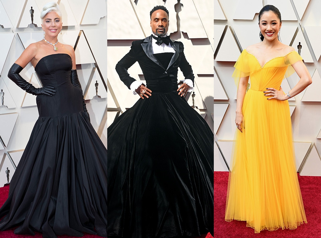 Lady Gaga, Billy Porter, Constance Wu, 2019 Oscars, Oscars Best Dressed