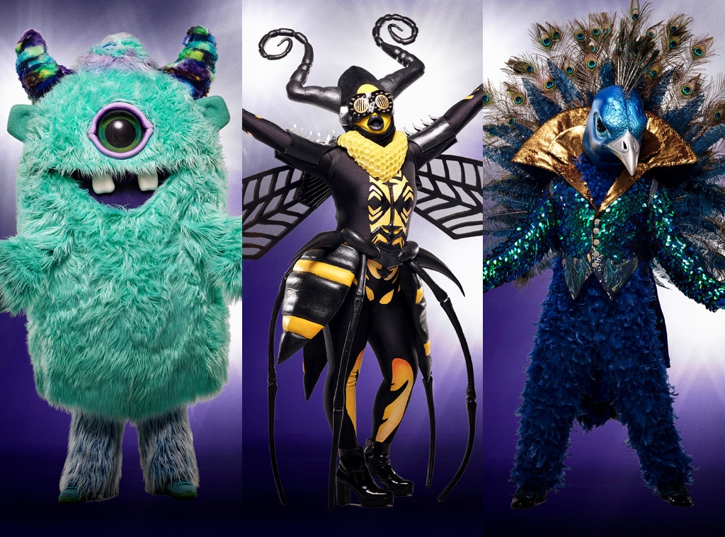 The Masked Singer, Bee, Monster, Peacock